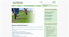 Desktop Screenshot of alcoholhelpcentre.net